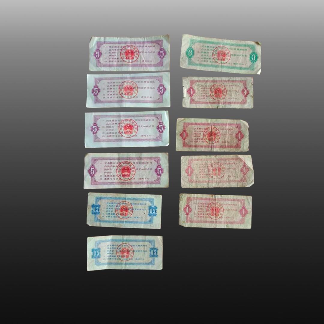 启元华旦票证专场 粮票