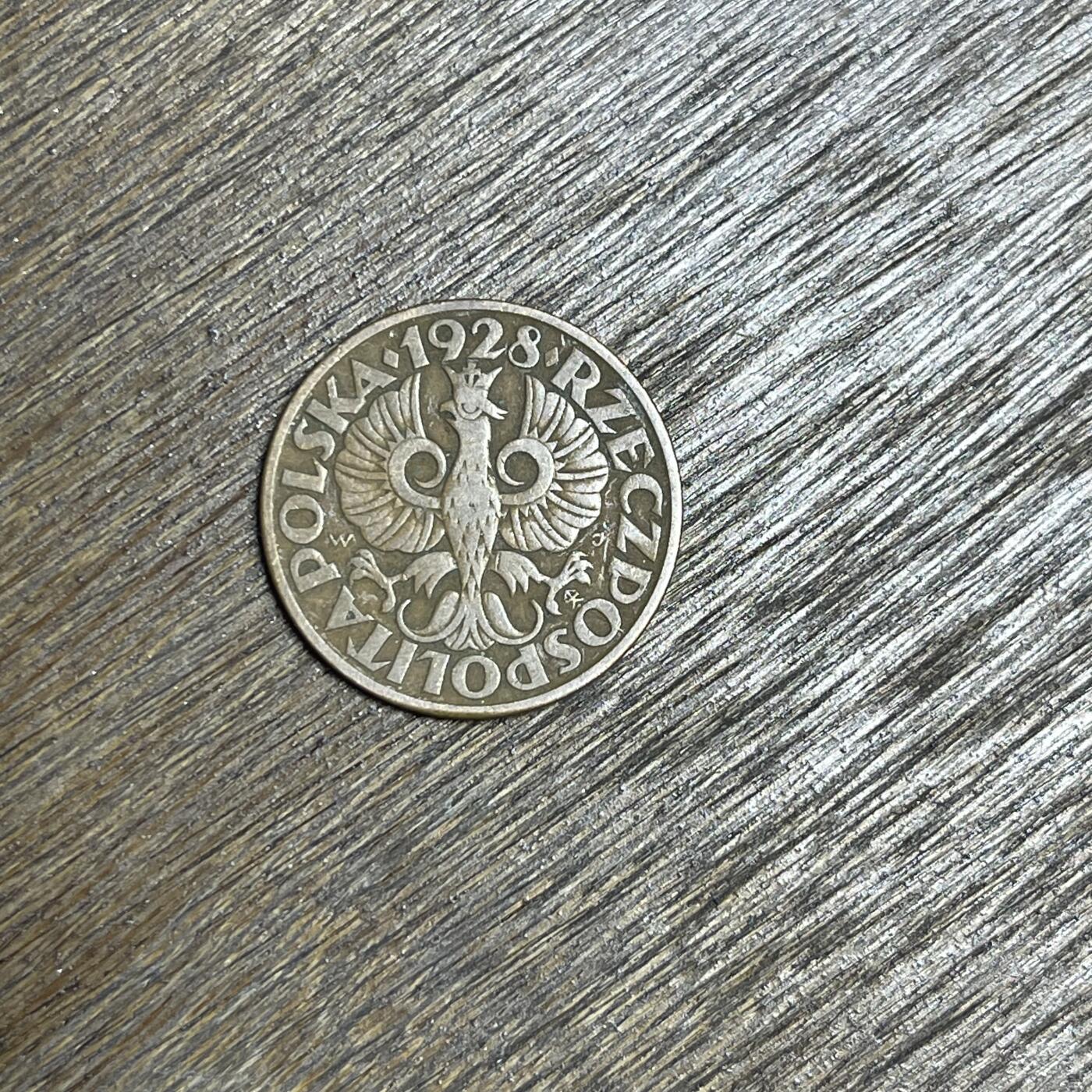 【铜匠收藏】★第137场★散币场。不寄存，30包邮。不满30元，支付5元运费。《接受代拍 代送NGC评级》 100【无寄存】1928 波兰 5次裸体铜币