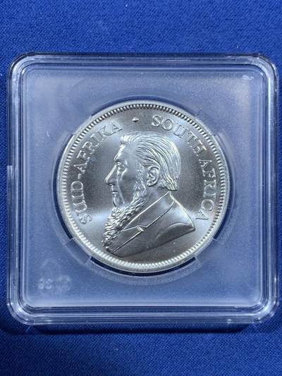 《竞宝斋》第456场 周日，周一，周二   3场连拍 （全场包邮）欢迎送拍 - 南非2023年富格林克鲁格羚羊银币 1盎司 999银