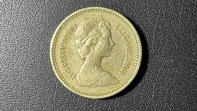 【铜匠收藏】★第136场★客户代拍 散币场，无寄存！！无佣金，30包邮。不满30元，支付5元运费。《接受代拍 代送NGC评级》 - 英国1984年1镑铜币