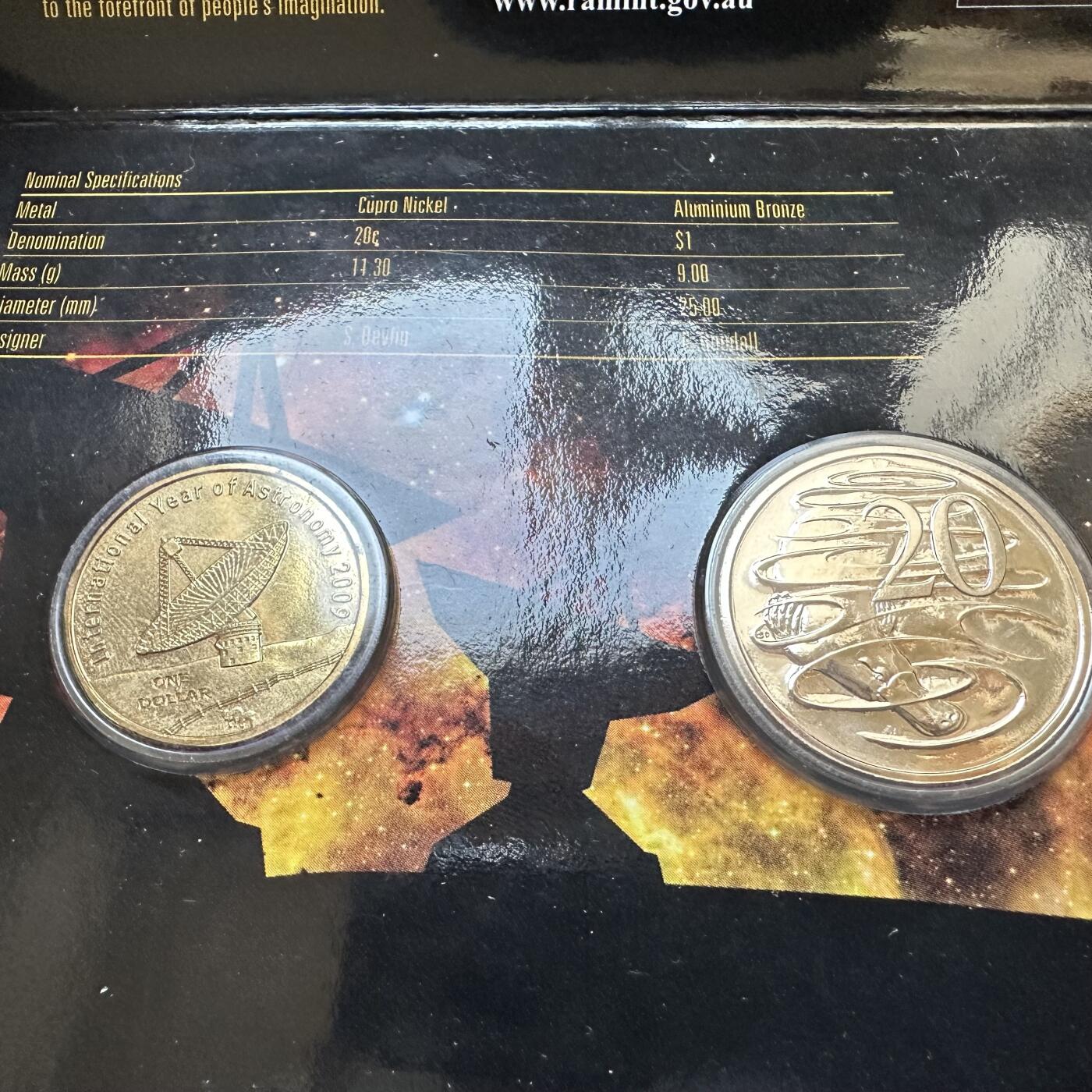 🌹外币初藏🌹🐯2026年第6场  每周二四六晚8️⃣点 接代拍 澳大利亚2009年纪念币原装卡