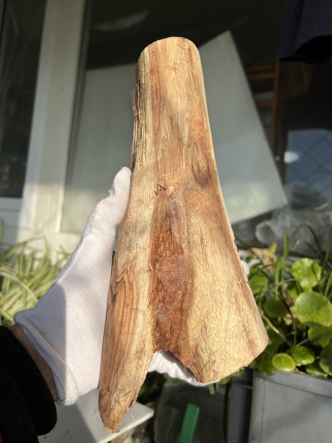 零元拍：  NO.35-1海南黄花梨原料。尺寸约250/50/60MM