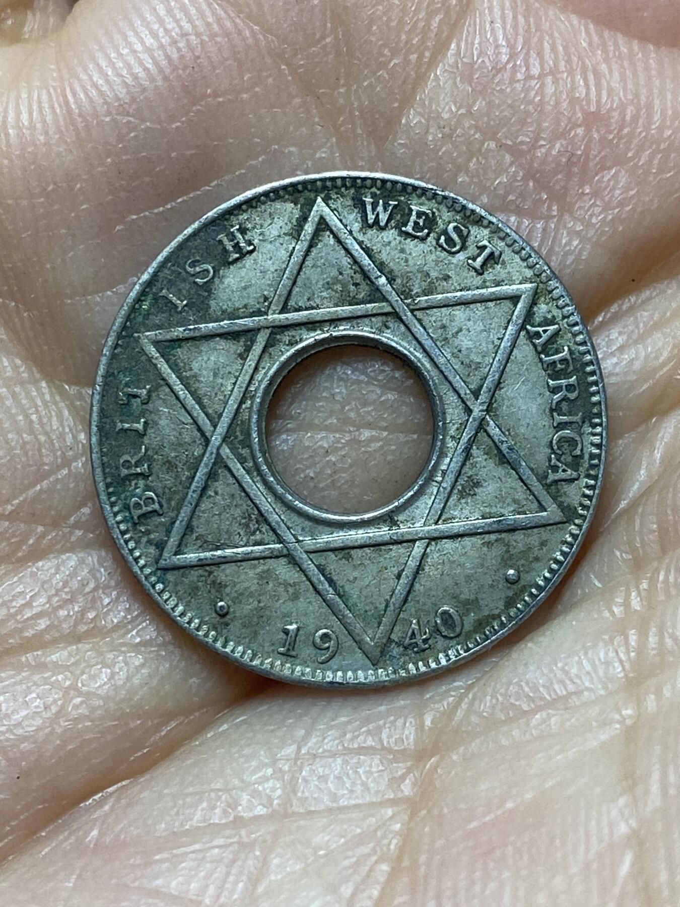 2026年第六场(总第一百七十五场）外国好品散币场(免佣金) 英属西非1940年1/10便士(乔治六世第一版)