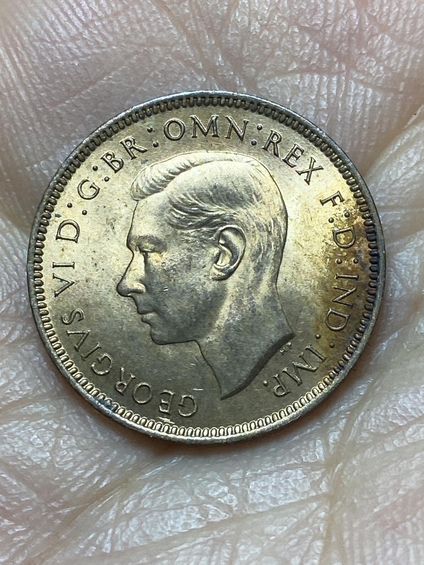 2026年第六场(总第一百七十五场）外国好品散币场(免佣金) 原光好品–英国🇬🇧1948年1法新(乔治六世第一版，关门年)