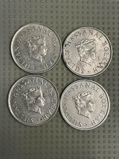 2026年第7场各国散币拍卖（总第157场） - 文莱10仙4枚