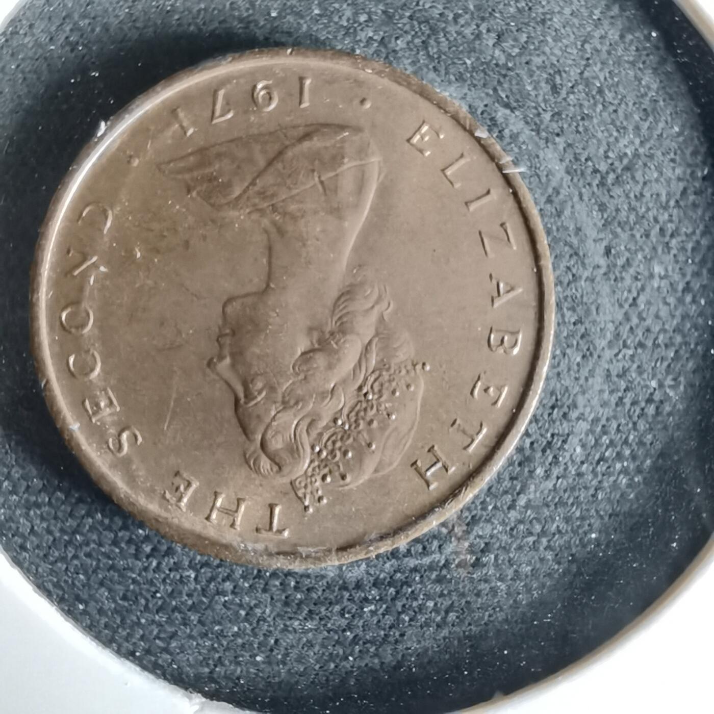 沼泽如烟--第958场 马恩1971年半便士