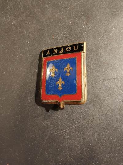 老王徽章第176期 - 法国昂热省证章