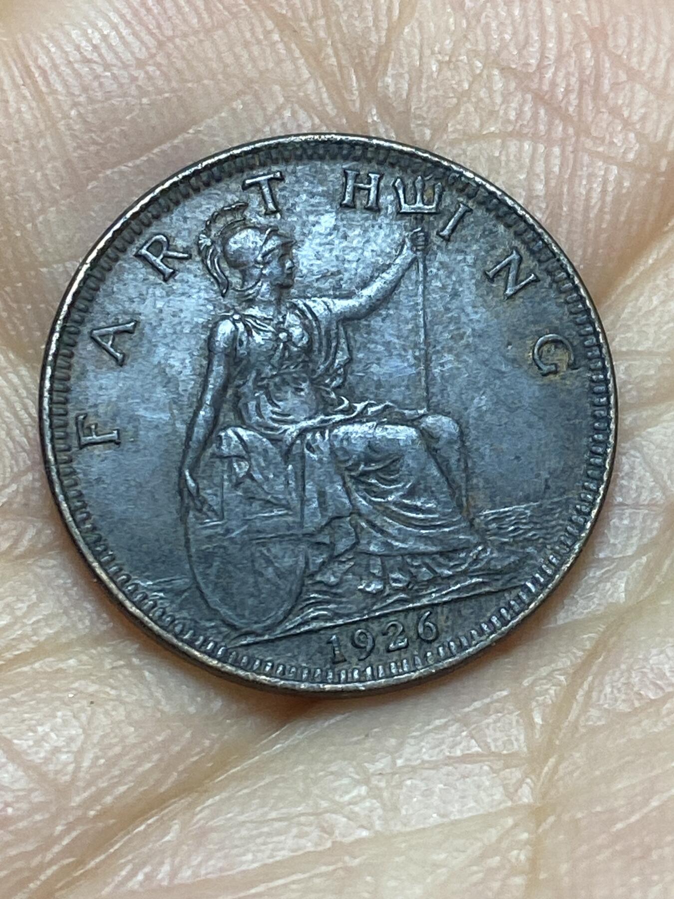 2026年第六场(总第一百七十五场）外国好品散币场(免佣金) 英国🇬🇧1926年1法新(乔治五世第三版首发年)