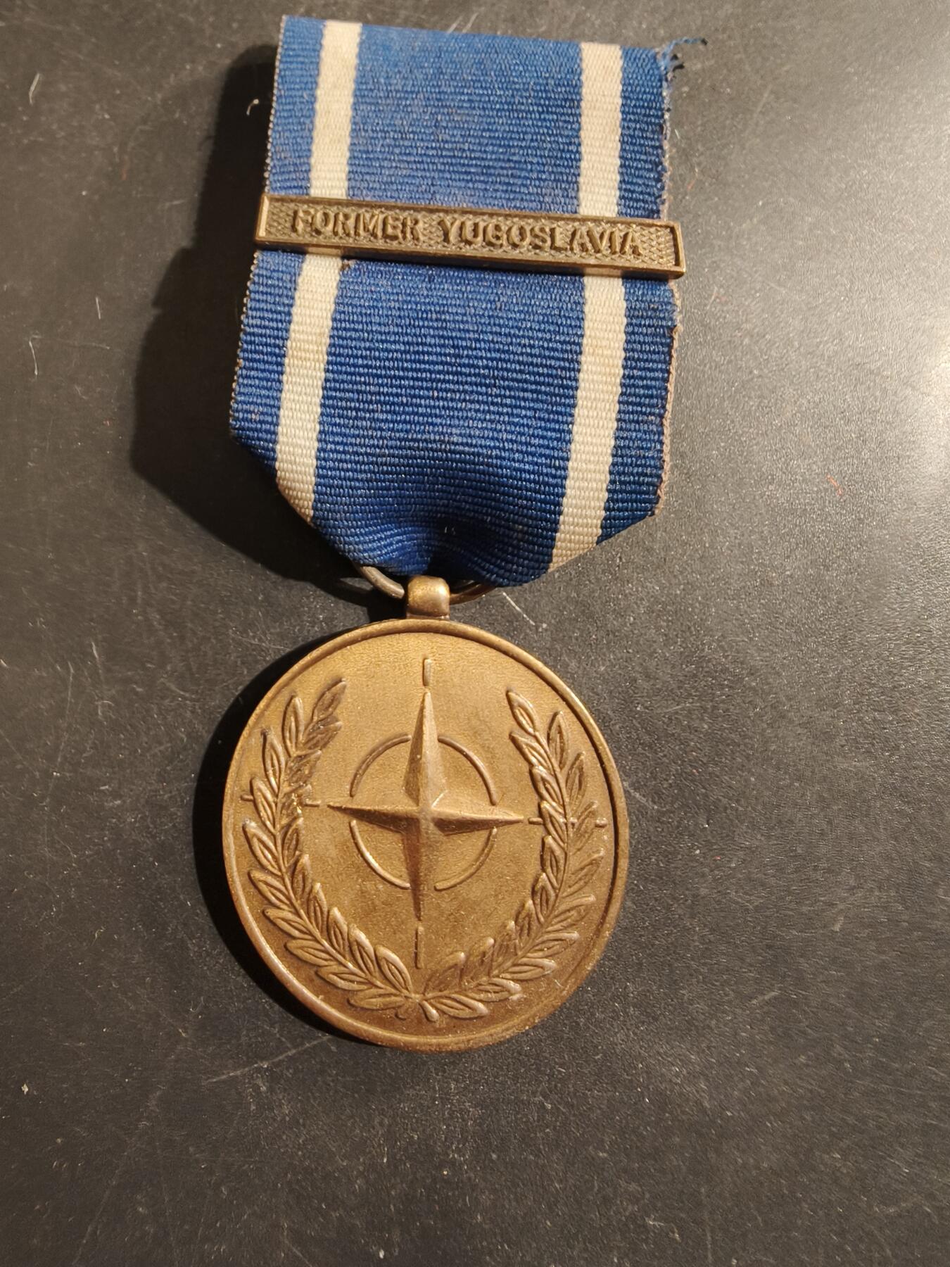 老王徽章第176期 北约维和奖章   前南斯拉夫勋条