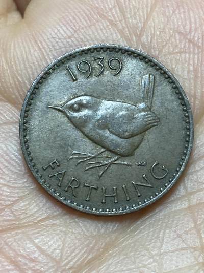 2026年第六场(总第一百七十五场）外国好品散币场(免佣金) - 英国🇬🇧1939年1法新(乔治六世第一版)