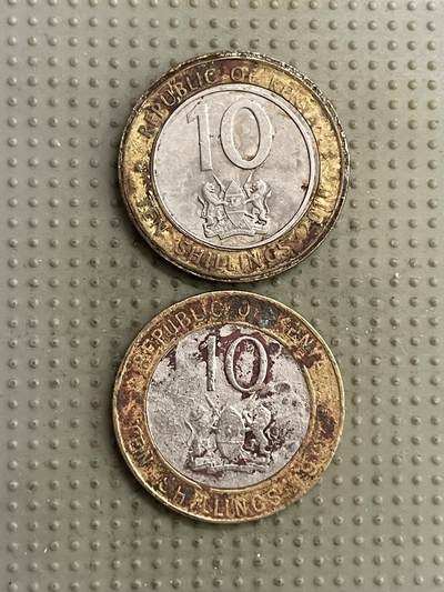 2026年第6场各国散币拍卖（总第156场） - 肯尼亚10先令2枚