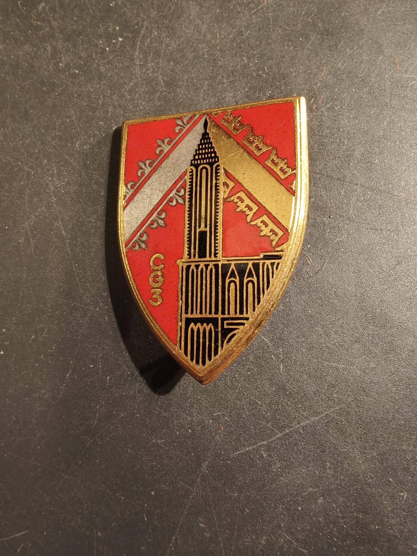 老王徽章第176期 法国“天主教工人青年会” 证章