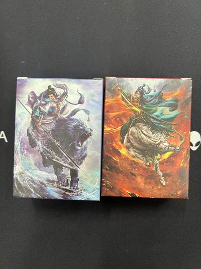 亡灵潮玩 马年第二场 2月3日 晚8点截拍 - 【套卡】杆子 巾帼水浒 全套  冷烫粗闪 26人物3色 共78张