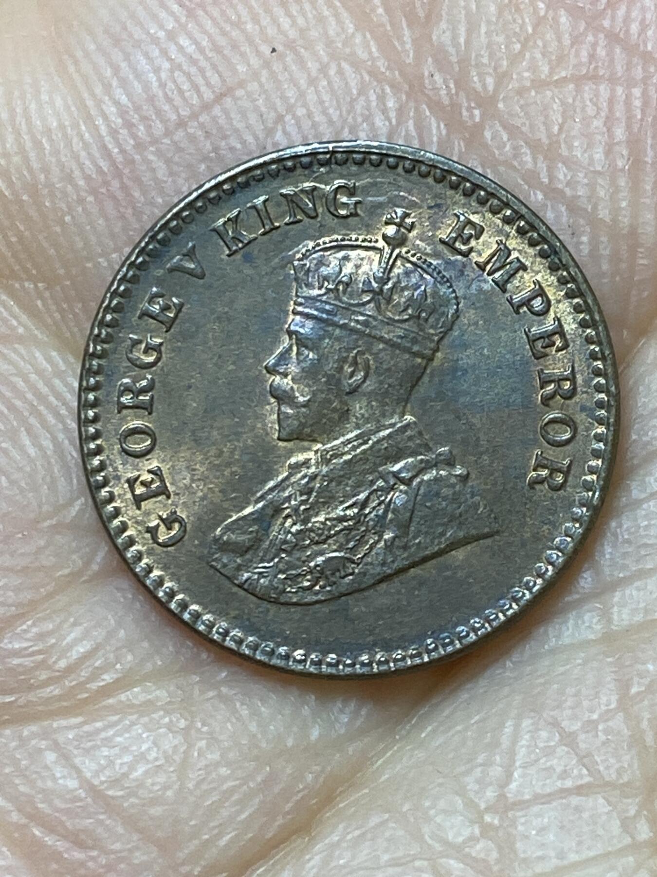 2026年第六场(总第一百七十五场）外国好品散币场(免佣金) 带光好品–英属印度1926年1/12安娜(乔治五世时期，c版加尔各答造)