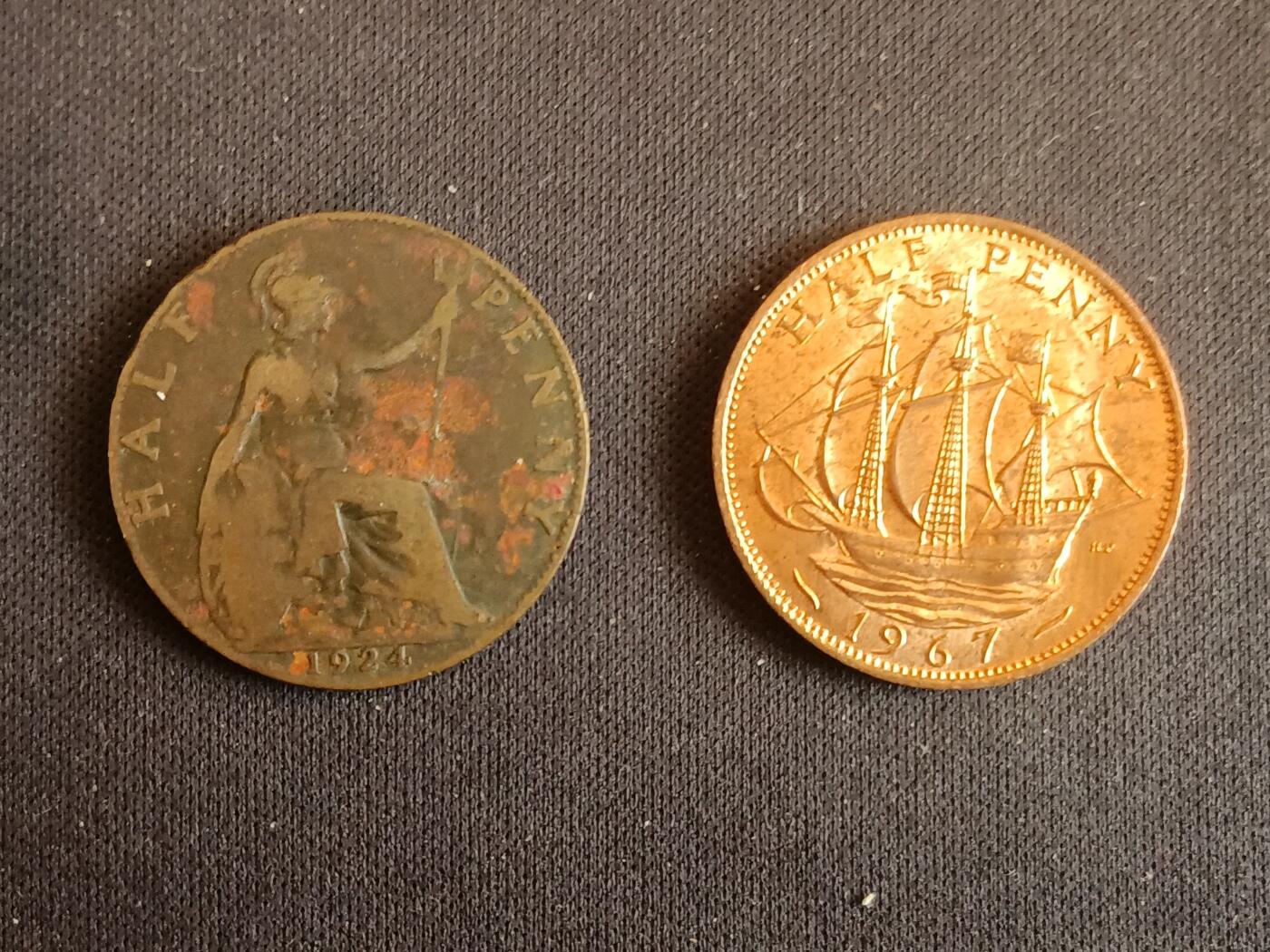 【游宝拍卖】乙巳蛇年第107期 周四集拍 英国🇬🇧 半便士