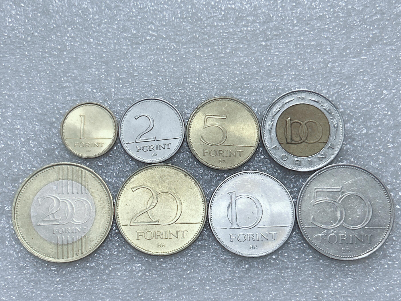 第一海外回流一元起拍收藏 散集专场  第291期 匈牙利硬币 8枚套