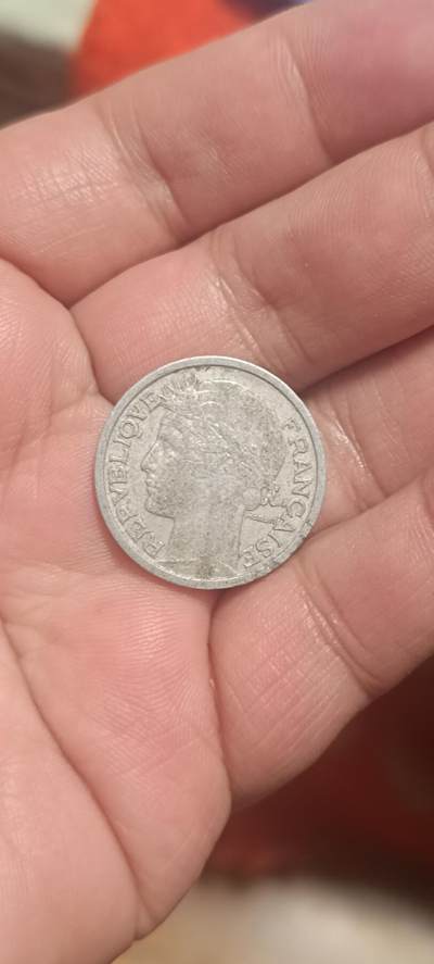 万国钱币第三场 - 法国2法郎铝币