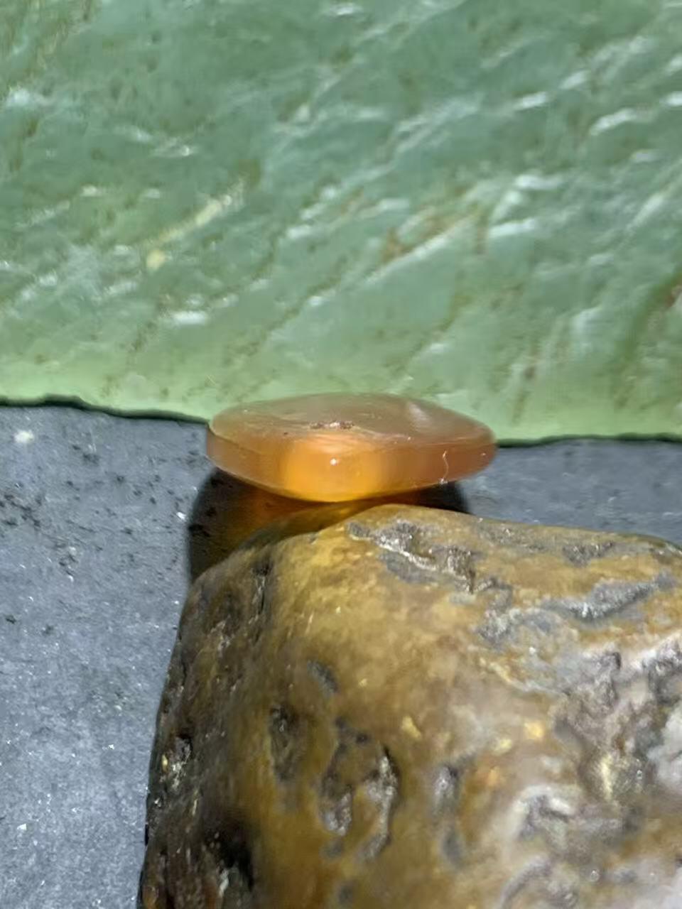 精美高玉化千层纹巴西玛瑙吊坠一个，