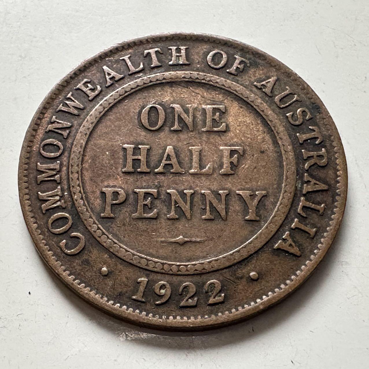 🌹外币初藏🌹🐯2026年第6场  每周二四六晚8️⃣点 接代拍 澳大利亚1922年一便士