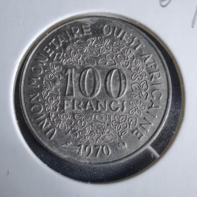 沼泽如烟--第960场 - 西非1970年100法郎