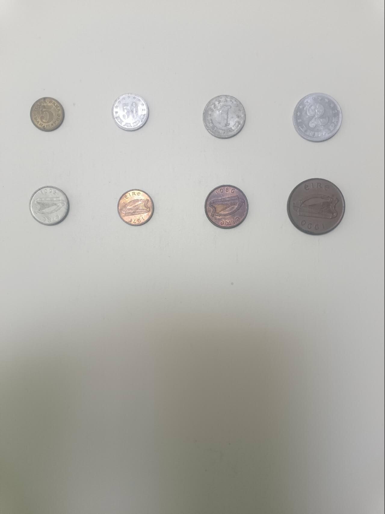 【20260115】非全新纸币和硬币第325场 欧洲国家8枚硬币