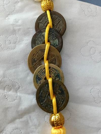 清五帝中国结车载办公居家挂件 - 清五帝中国结车载办公居家挂件