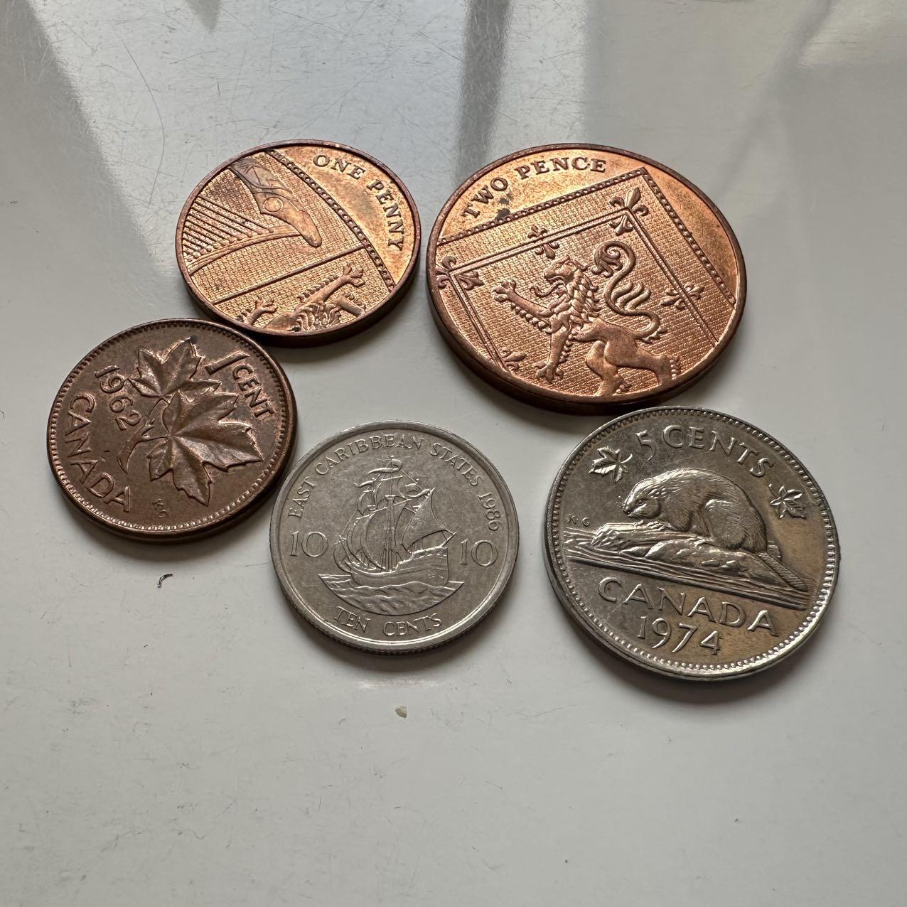 🌹外币初藏🌹🐯2026年第6场  每周二四六晚8️⃣点 接代拍 散币5枚