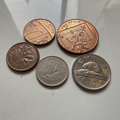 🌹外币初藏🌹🐯2026年第6场  每周二四六晚8️⃣点 接代拍 - 散币5枚