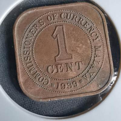 沼泽如烟--第960场 - 英属马来亚1939年一分