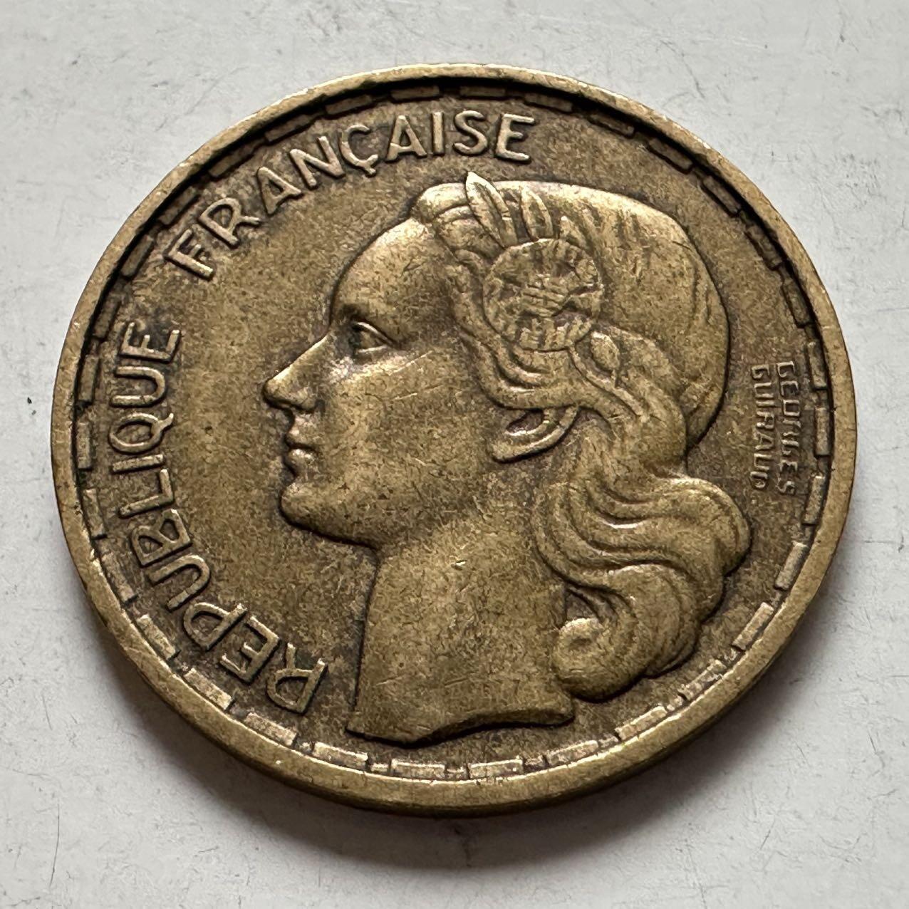 🌹外币初藏🌹🐯2026年第6场  每周二四六晚8️⃣点 接代拍 法国1950年20法郎