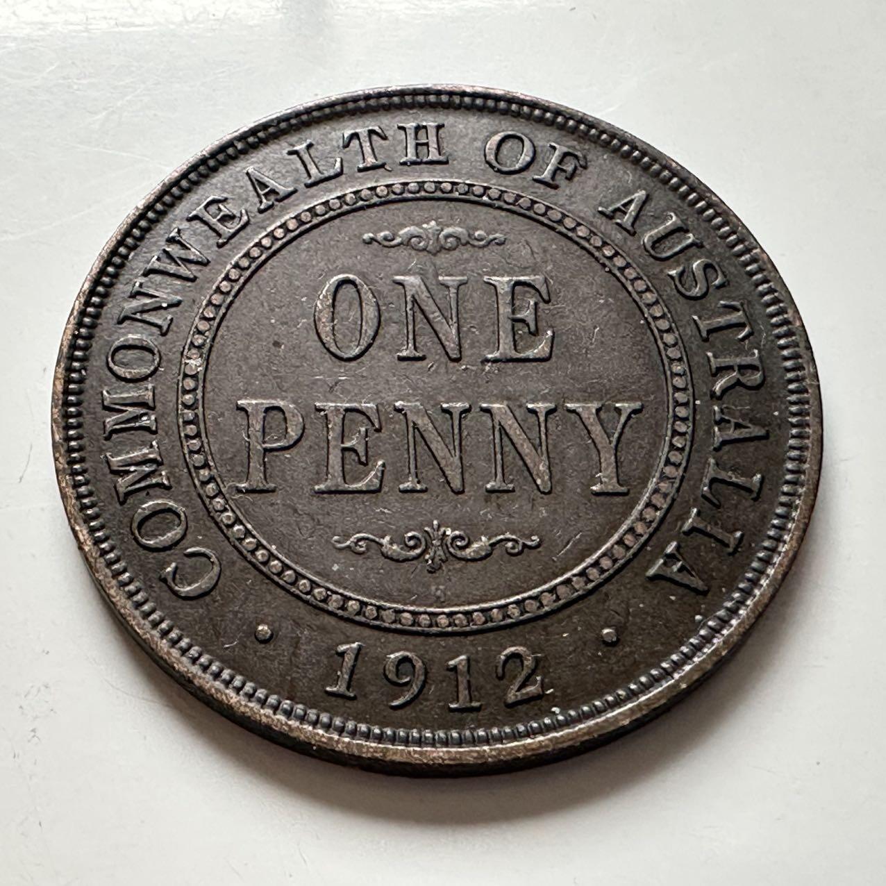 🌹外币初藏🌹🐯2026年第6场  每周二四六晚8️⃣点 接代拍 澳大利亚1912年一便士