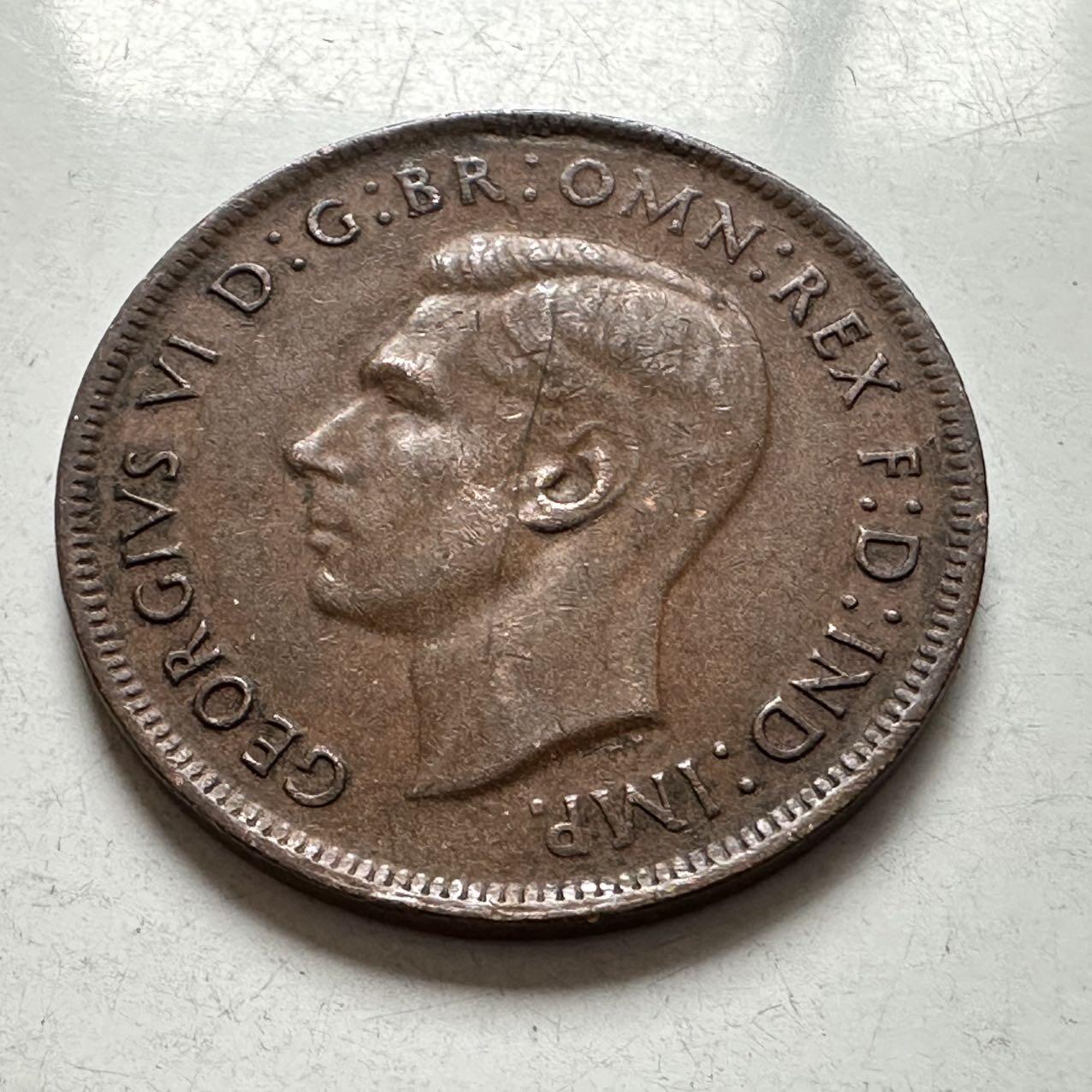 🌹外币初藏🌹🐯2026年第6场  每周二四六晚8️⃣点 接代拍 澳大利亚1943年一便士