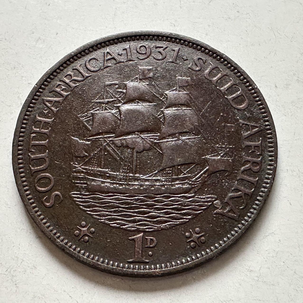 🌹外币初藏🌹🐯2026年第6场  每周二四六晚8️⃣点 接代拍 南非1931年一便士