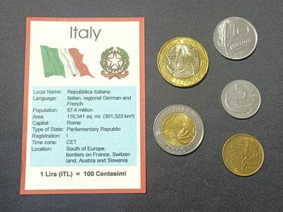 【游宝拍卖】乙巳蛇年第107期 周四集拍 - 意大利🇮🇹套币