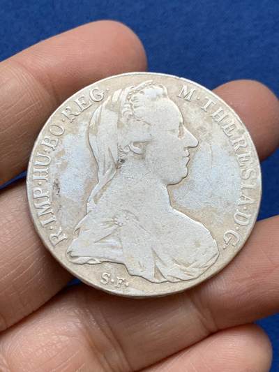 《竞宝斋》第457场 周日，周一，周二   3场连拍 （全场包邮）欢迎送拍 - 1780后铸大奶妈泰勒银币 通货 27.4克