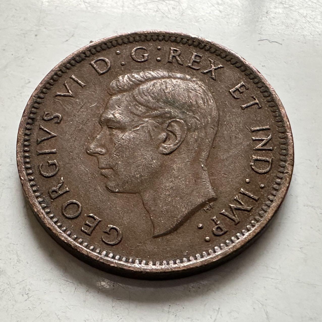 🌹外币初藏🌹🐯2026年第6场  每周二四六晚8️⃣点 接代拍 加拿大1941年一分