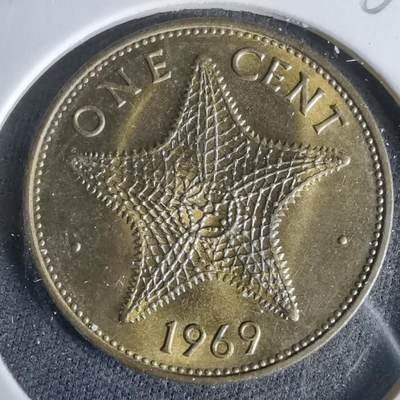 沼泽如烟--第960场 - 巴哈马1969年一分