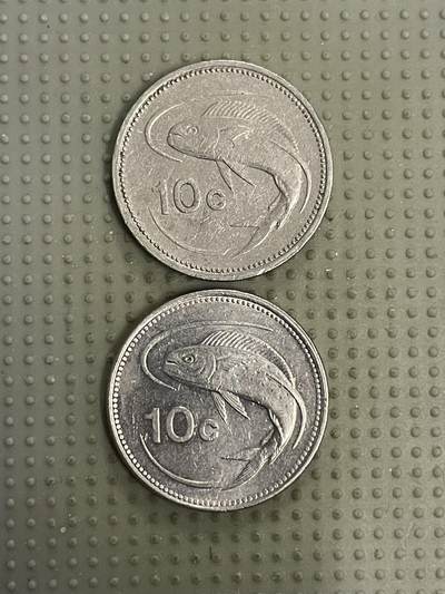 2026年第8场各国散币拍卖（总第158场） - 马耳他1986年10分2枚