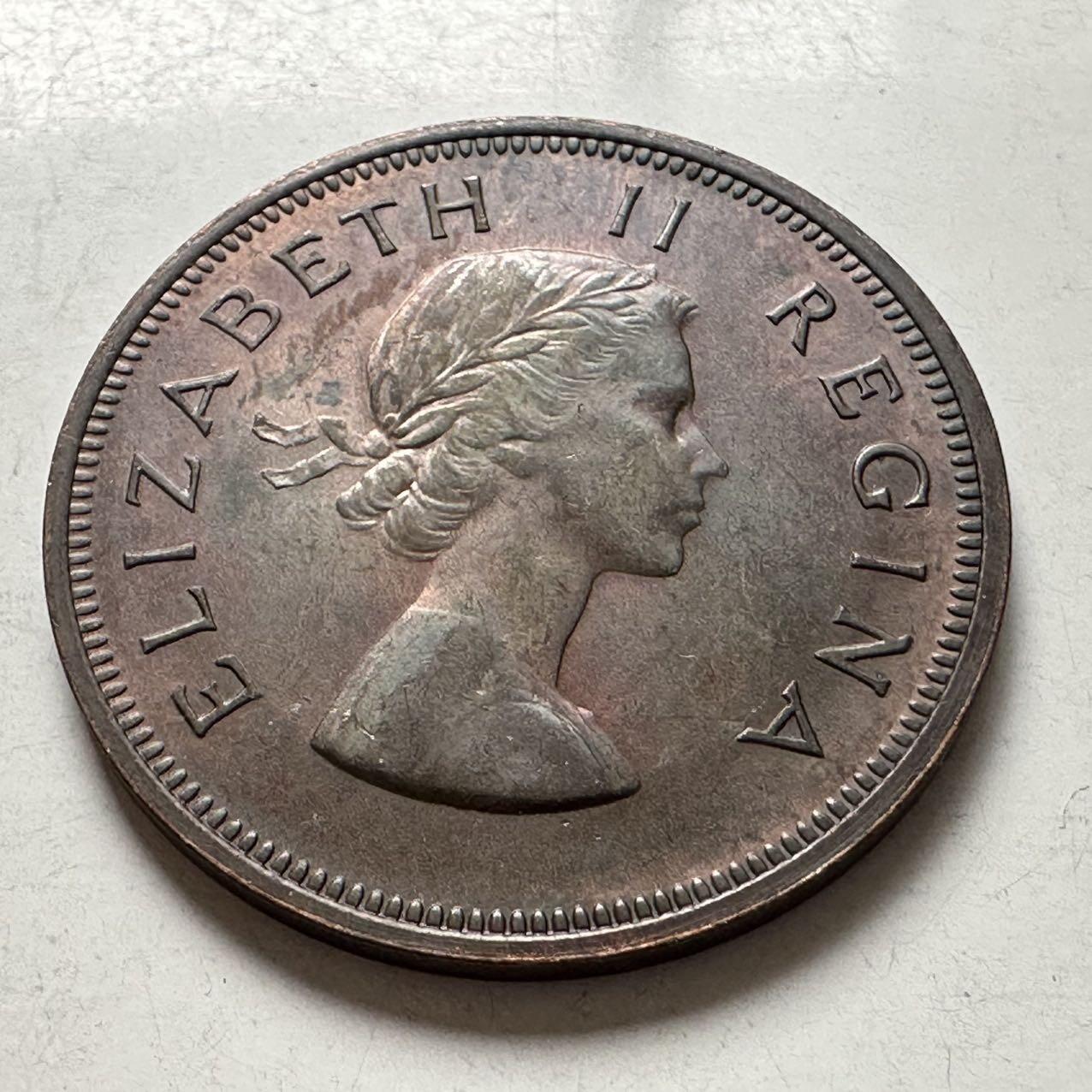 🌹外币初藏🌹🐯2026年第6场  每周二四六晚8️⃣点 接代拍 南非1959年一便士