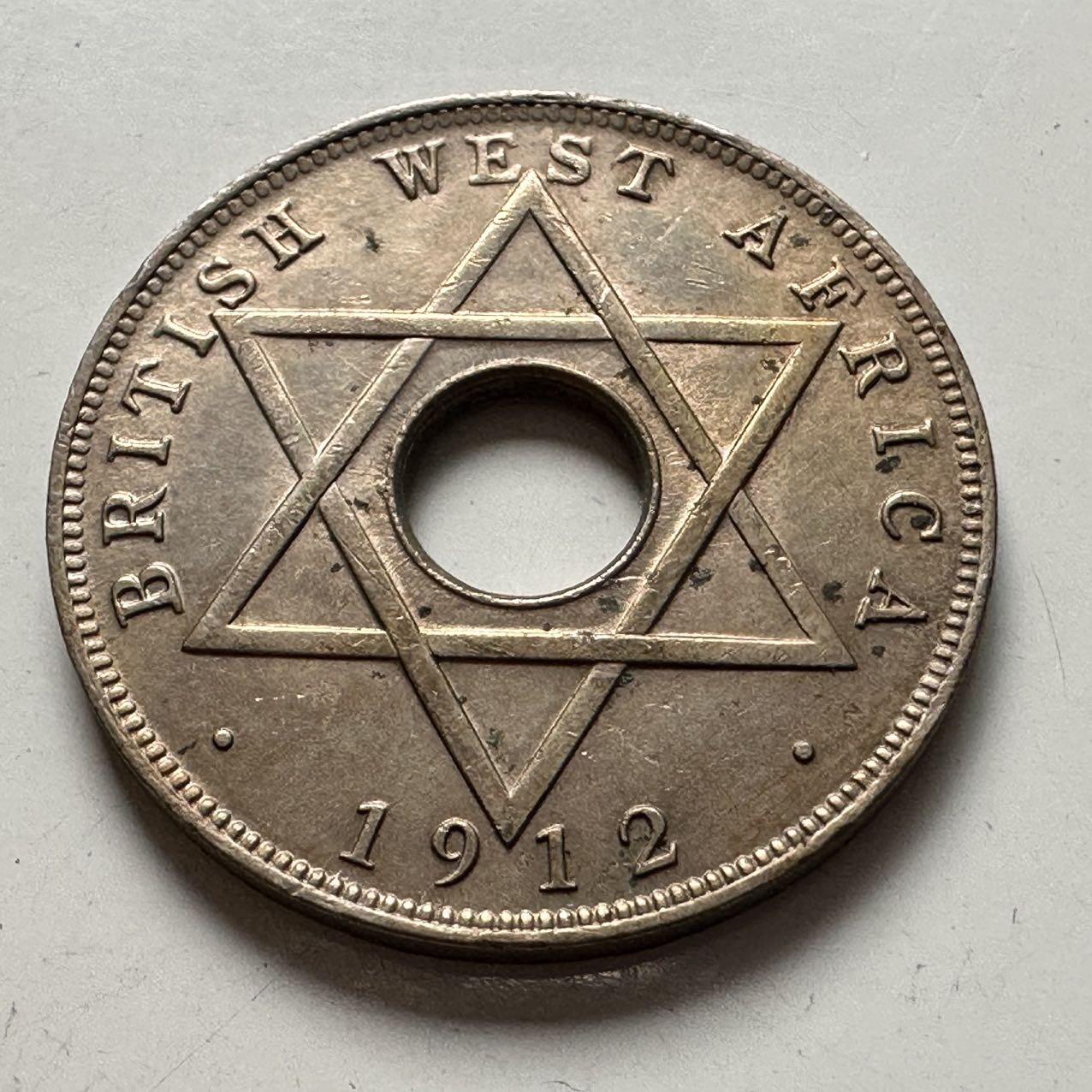 🌹外币初藏🌹🐯2026年第6场  每周二四六晚8️⃣点 接代拍 英属西非1912年半便士