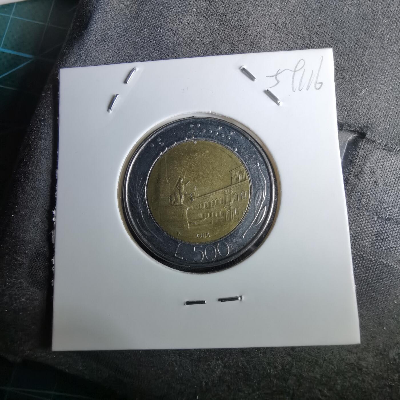 沼泽如烟--第959场 本期开始不支持出价小数点，感谢理解 意大利1985年500里拉