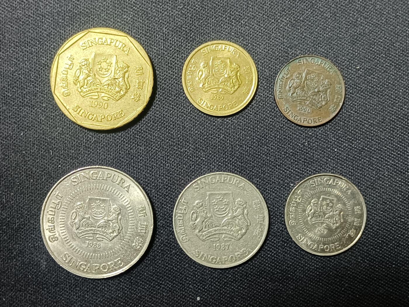 【游宝拍卖】乙巳蛇年第107期 周四集拍 新加坡🇸🇬套币