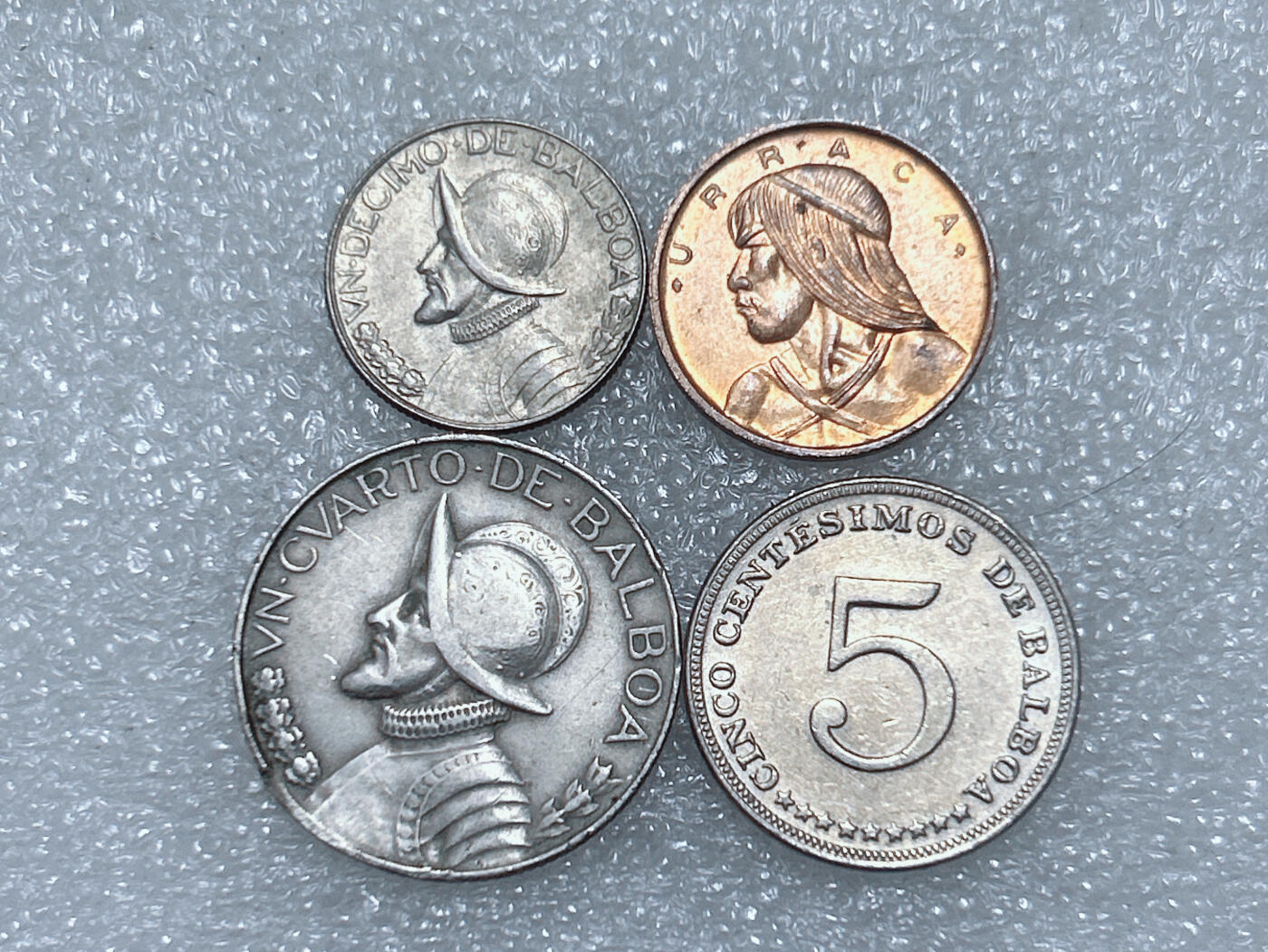 第一海外回流一元起拍收藏 散集专场  第291期 巴拿马硬币 4枚