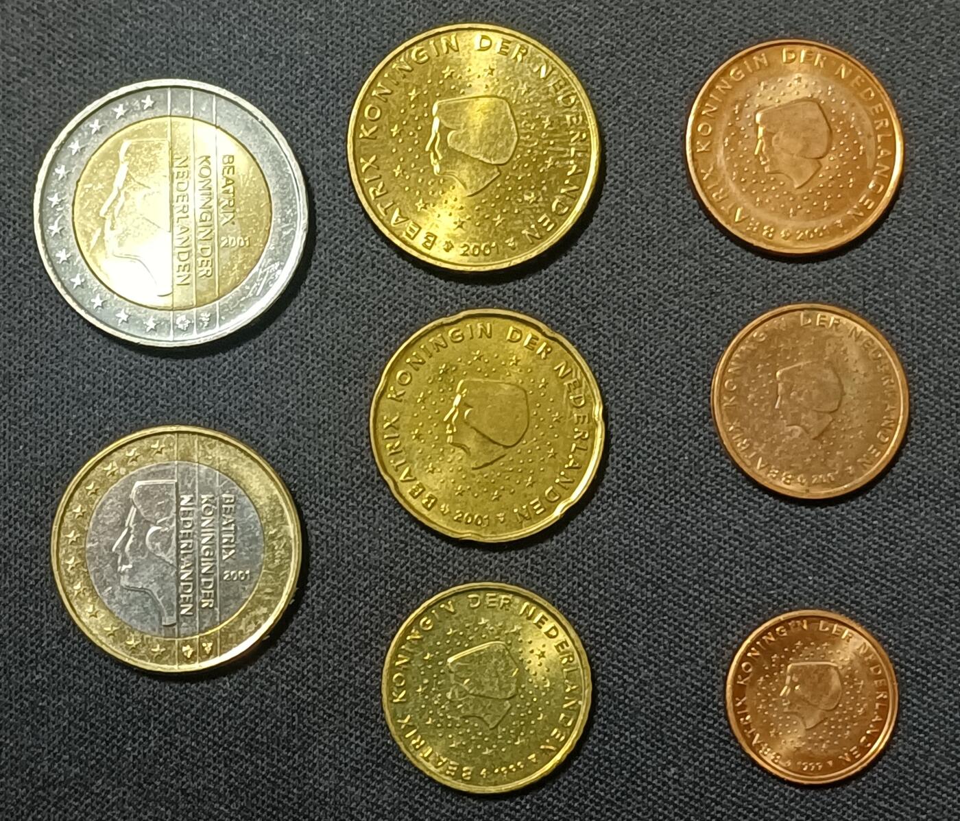 【游宝拍卖】乙巳蛇年第107期 周四集拍 荷兰🇳🇱欧元套币