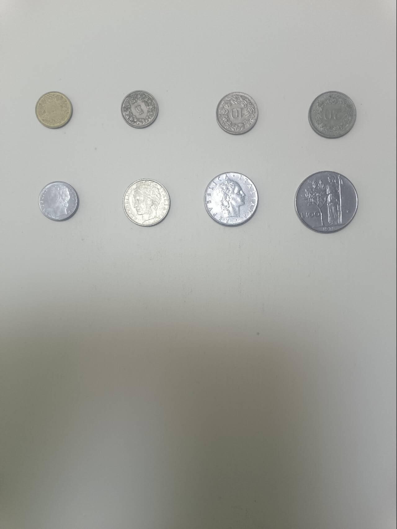 【20260115】非全新纸币和硬币第325场 欧洲国家8枚硬币