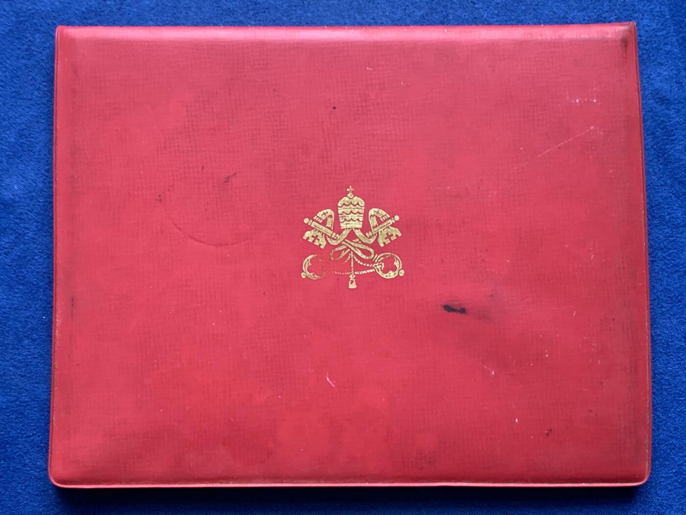 《竞宝斋》第457场 周日，周一，周二   3场连拍 （全场包邮）欢迎送拍 梵蒂冈保罗六世5枚装银质纪念章  总重约31.3克