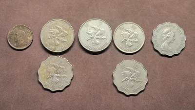 【日月同辉 第2场】世界钱币 银币 - 中国香港硬币一批