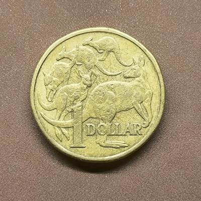 【日月同辉 第2场】无买家佣金 世界钱币 银币 - 1984年澳大利亚1元