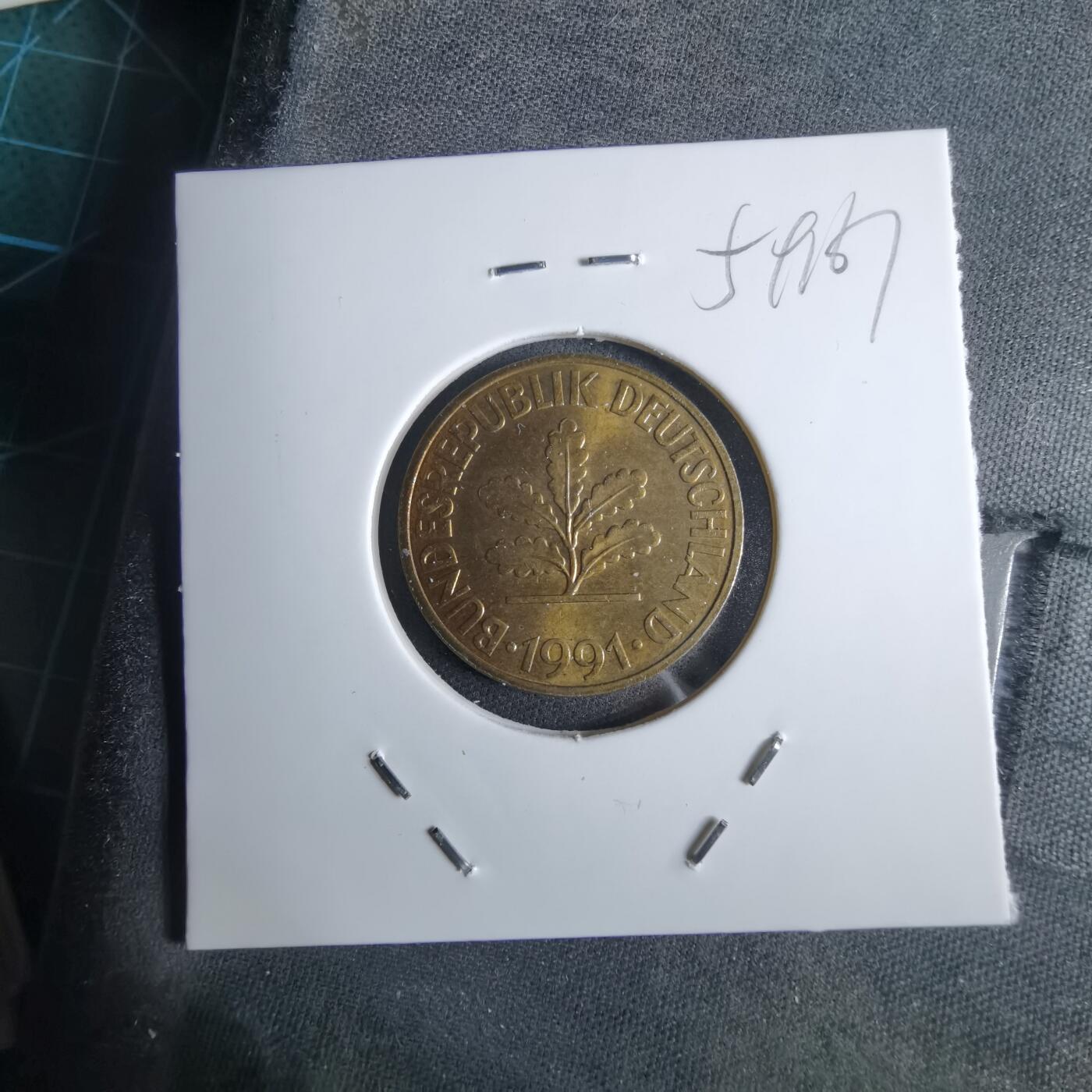 沼泽如烟--第959场 本期开始不支持出价小数点，感谢理解 德国1991年10芬尼