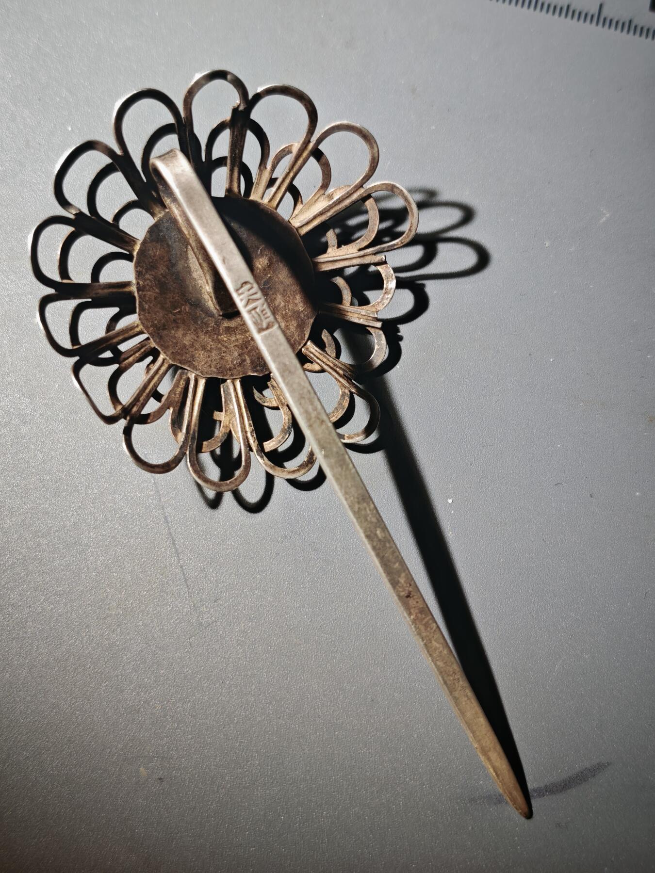 106期回流戒指饰品杂件纪念章丝路钱币专场 老银饰品